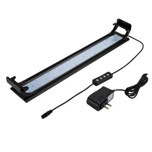 Fish Tank 8 Gallon LED Glass Aquarium Kit for Starters