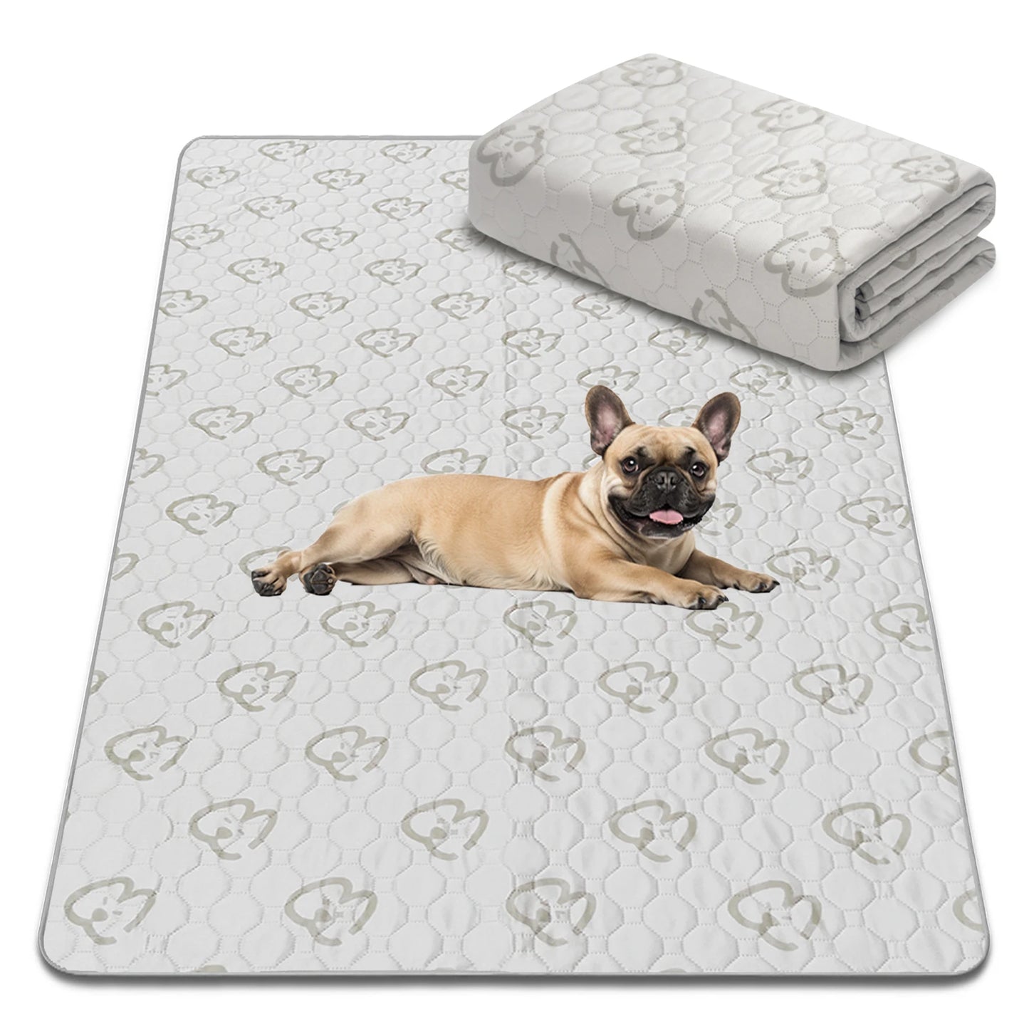 FXW Washable Dog Pee Pads Super Absorbent Puppy Training Pads for Crate Sofa and Bed