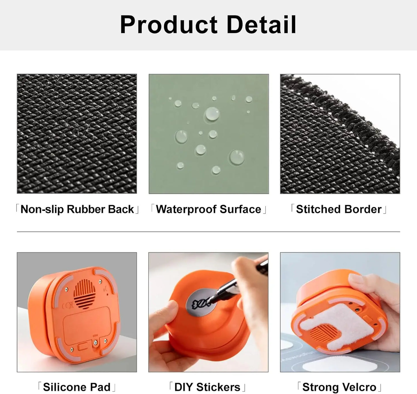 Mewoofun Dog Buttons with Rubber Mat Recordable Talking Set