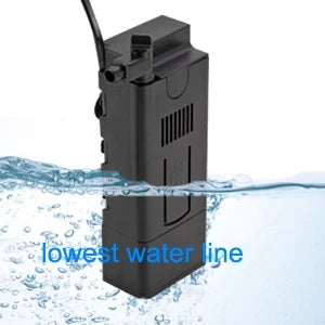 Fish Tank 8 Gallon LED Glass Aquarium Kit for Starters