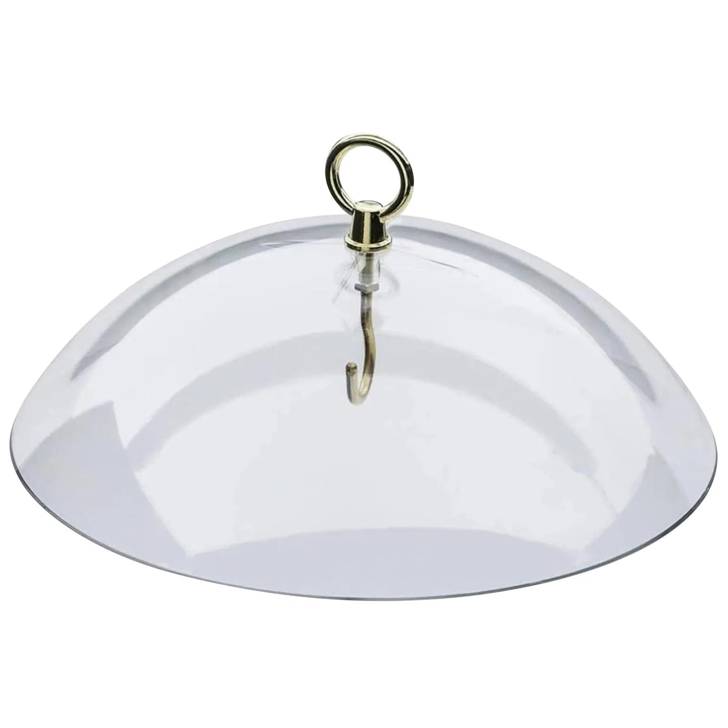 Bird Feeder Clear Protective Cover Dome Anti-squirrel Rain-proof Hanging Hummingbird Rain Cover Guard Baffle With Hooks Home