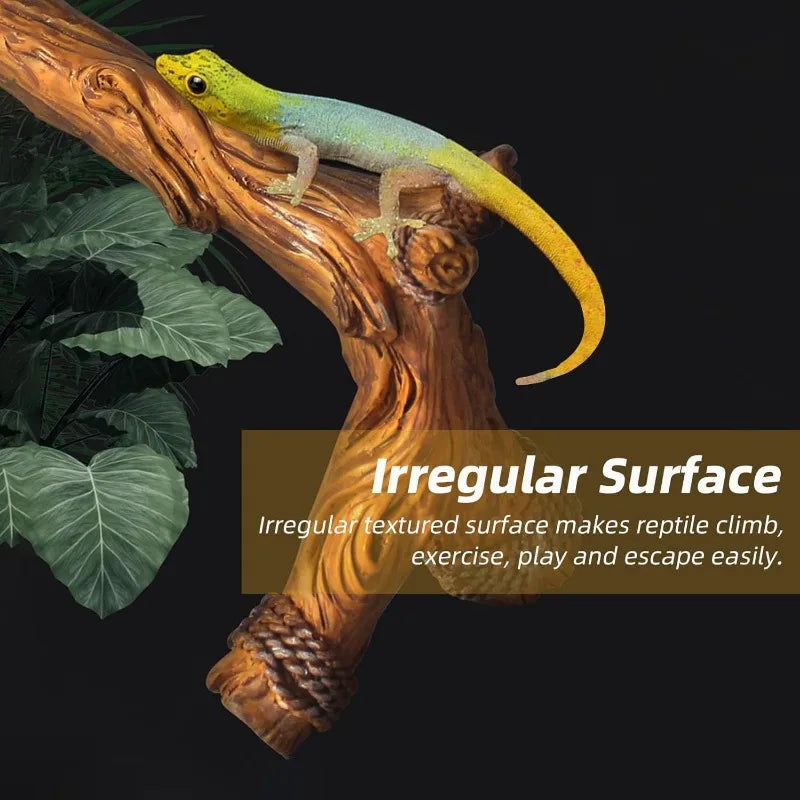 Natural Resin Climbing Frame Reptile Vivarium Decoration