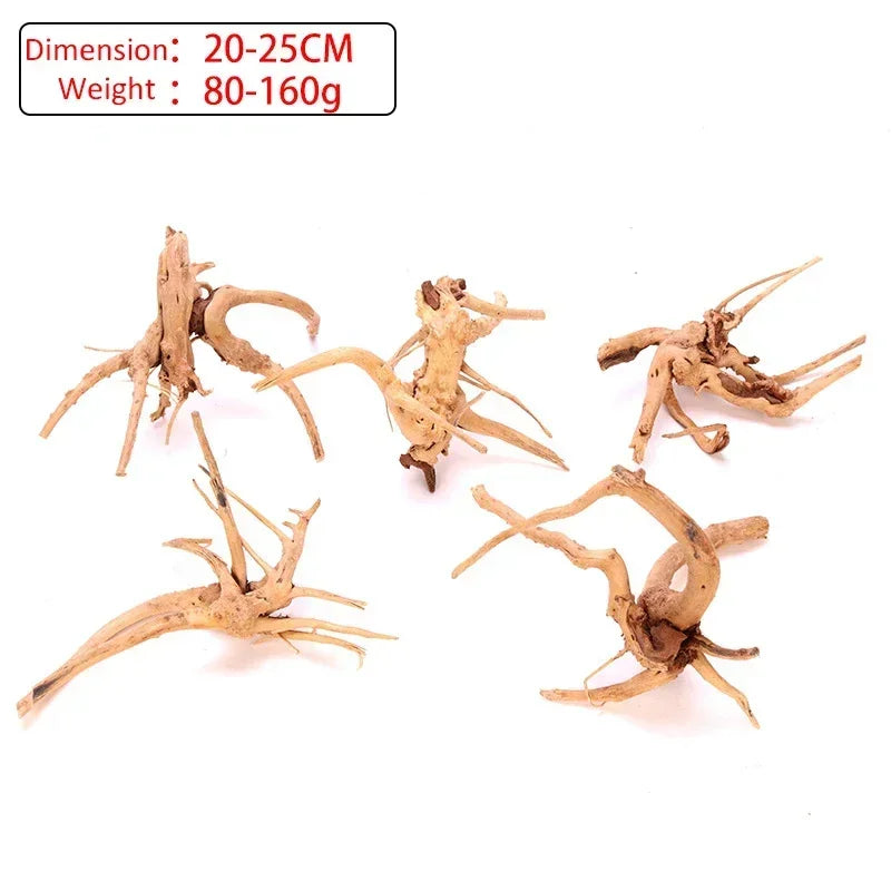Natural Driftwood Fish Tank Decoration Root Tree Ornament