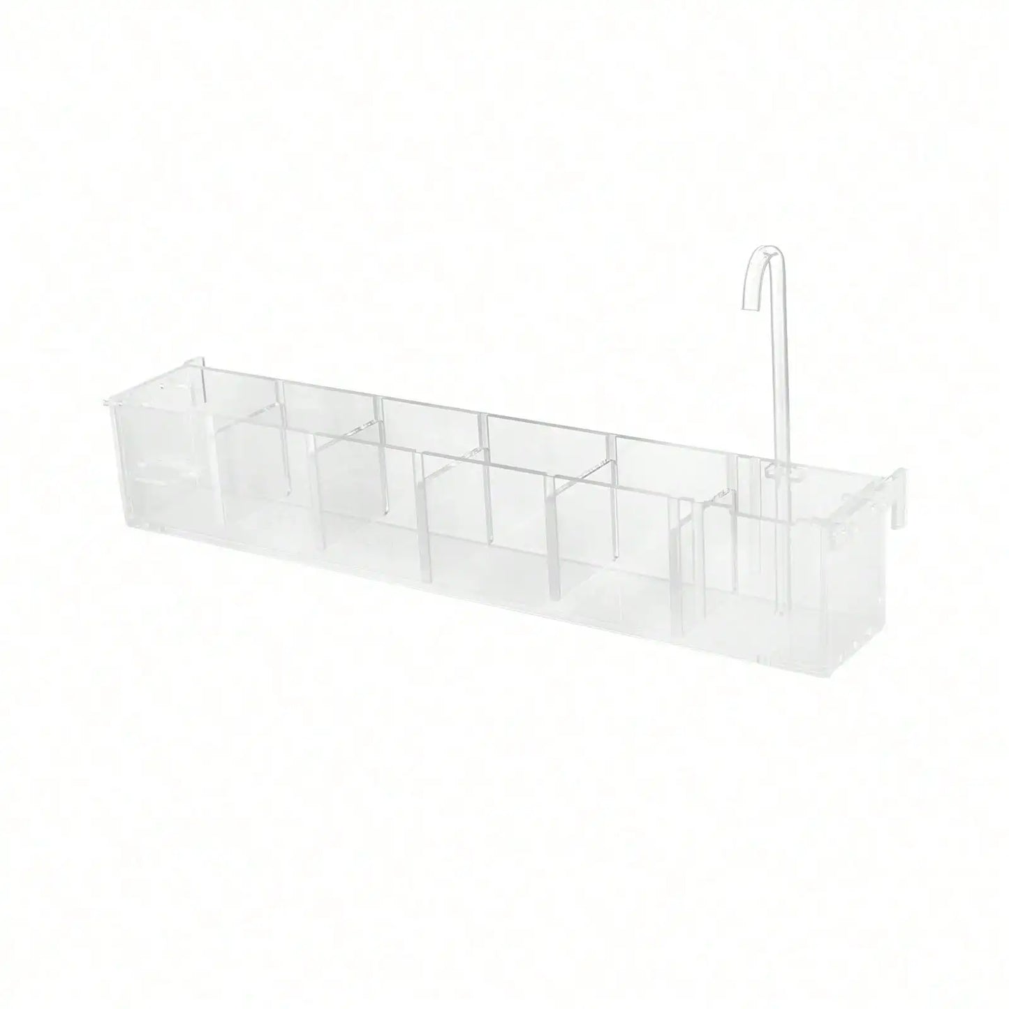 6 Grids Transparent Acrylic Aquarium Fish Tank External Hang On Filter Box