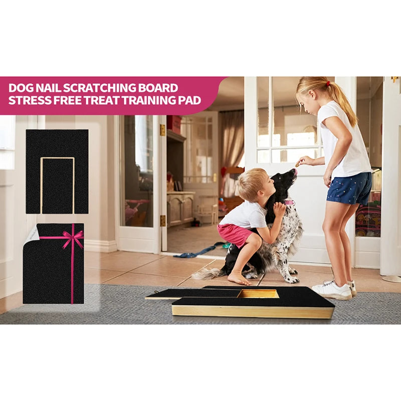 Pet Nail File Board Dog Paw Nail Scratch Pad Trimming Pads