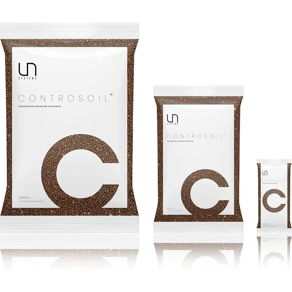 Controsoil Aquarium Substrate Soil For Freshwater Planted Tanks Nutrient Rich pH Buffering Porous Gravel 3L