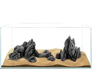 FZONE Aquarium Resin Seiryu Stone Model PH Nature Aquarium Rocks for aquascaping, Micro-Landscapes