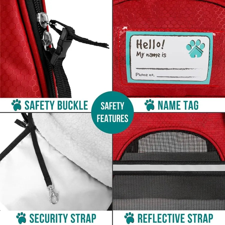 Airline Approved Pet Carrier For Cats And Small Dogs