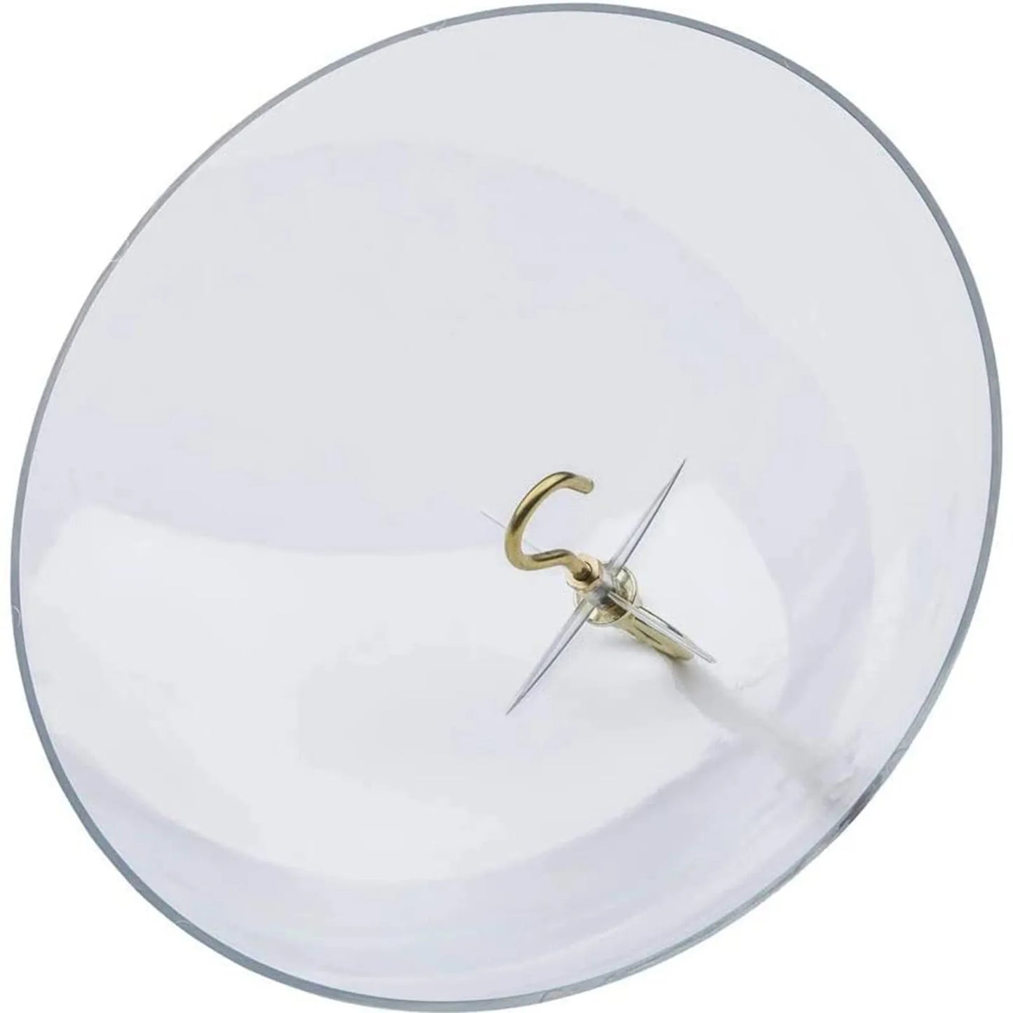 Bird Feeder Clear Protective Cover Dome Anti-squirrel Rain-proof Hanging Hummingbird Rain Cover Guard Baffle With Hooks Home