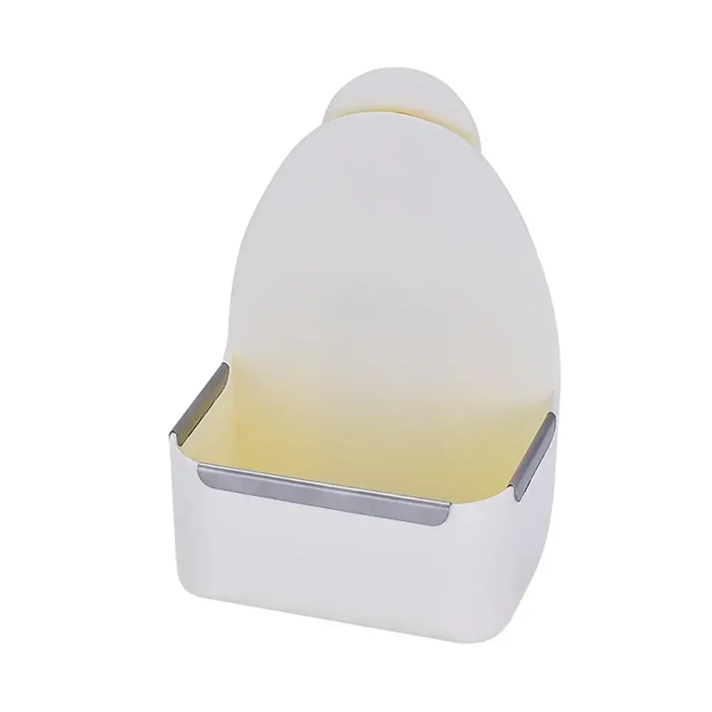 Plastic Pet Food Bowl for Rabbits Large Capacity Fixed Feeder Impact Resistant Bunny Feeding Accessories