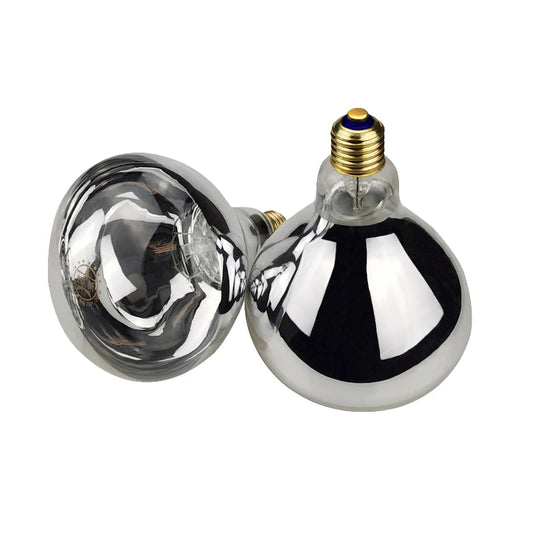 BONGBADA Infrared Heating Lamp for Chickens Ducks Piglets Pets Food Physiotherapy Red White R125 100W 275W