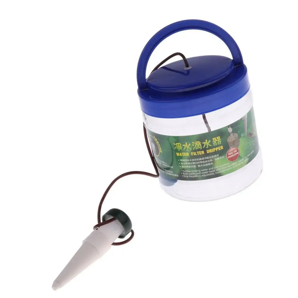 Chameleon Water Drinker Rainforest Cylinder Reptile Humidifier