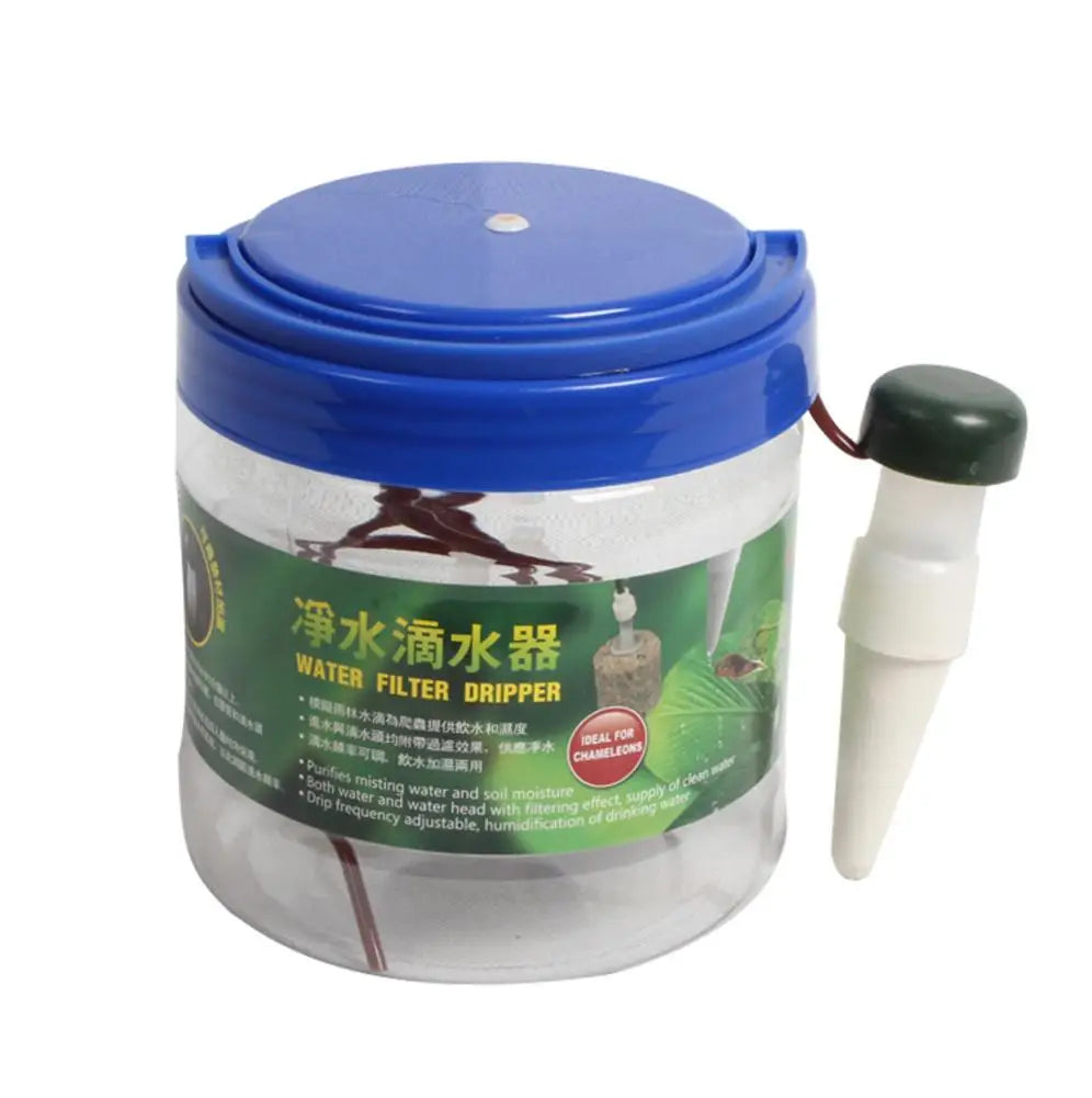Chameleon Water Drinker Rainforest Cylinder Reptile Humidifier