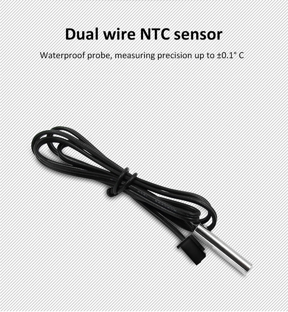 Smart Thermostat AC110~230V WiFi Digit Temperature Controller -40-99℃ Heating Cooling Thermostat forReptile/Incubator/Greenhouse