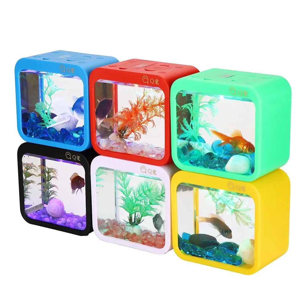 Creative LED Aquarium Decoration For Small Fish Tank Betta And Goldfish