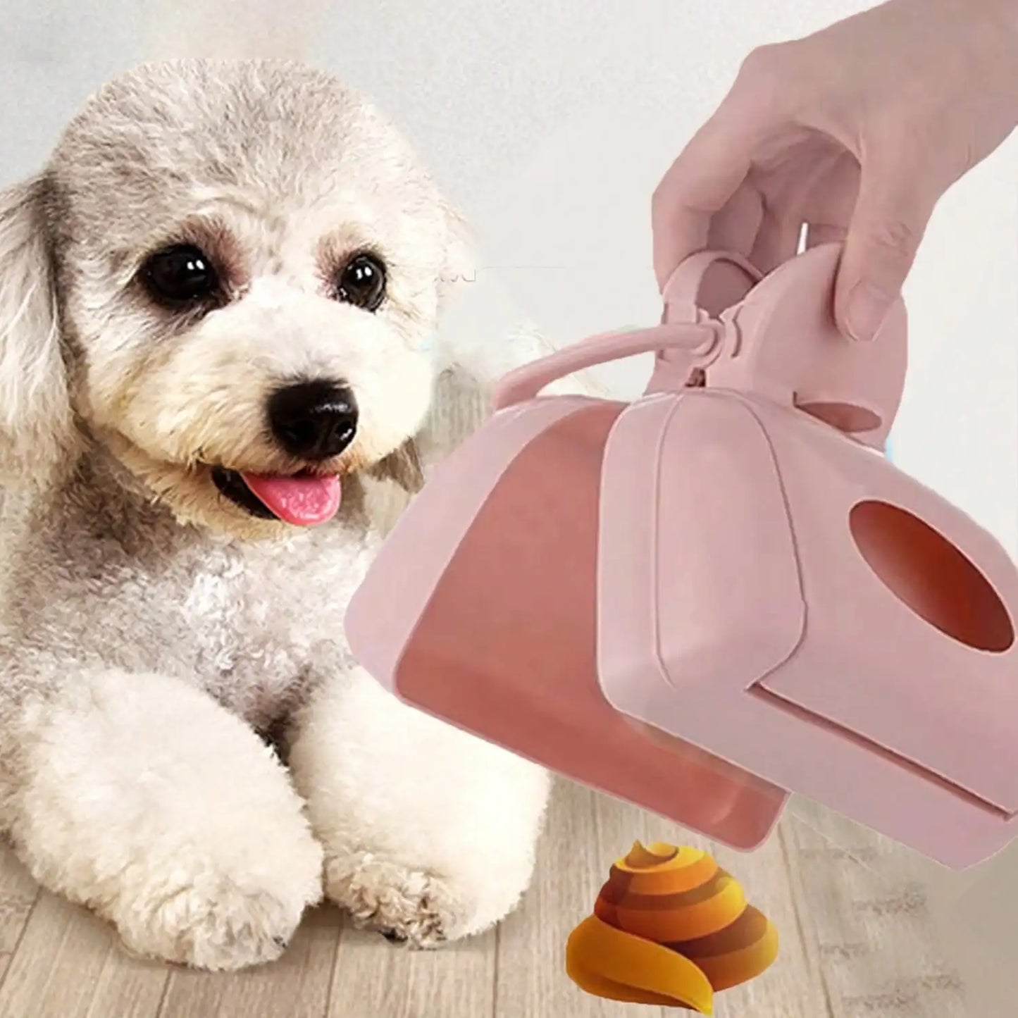 Pet Poop Picker Outdoor Poop Picker Portable Handheld With Sandwich Function Suitable For Walking Large And Small Dogs Outside