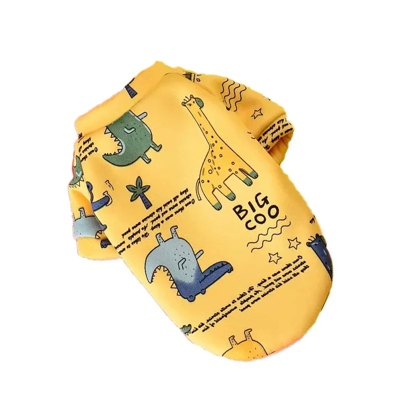 Dog Fleece Hoodie Sweatshirt Winter Coat For Small Dogs Chihuahua Bulldog