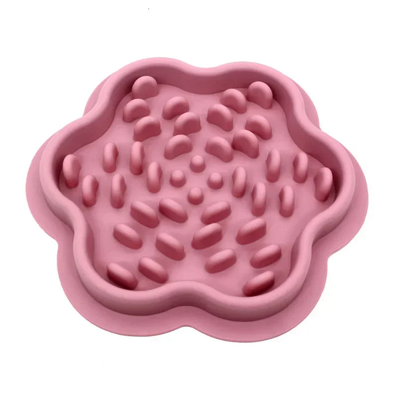 Silicone Pet Licking Pad for Cats and Dogs Non Slip Slow Feed Placemat Bowl