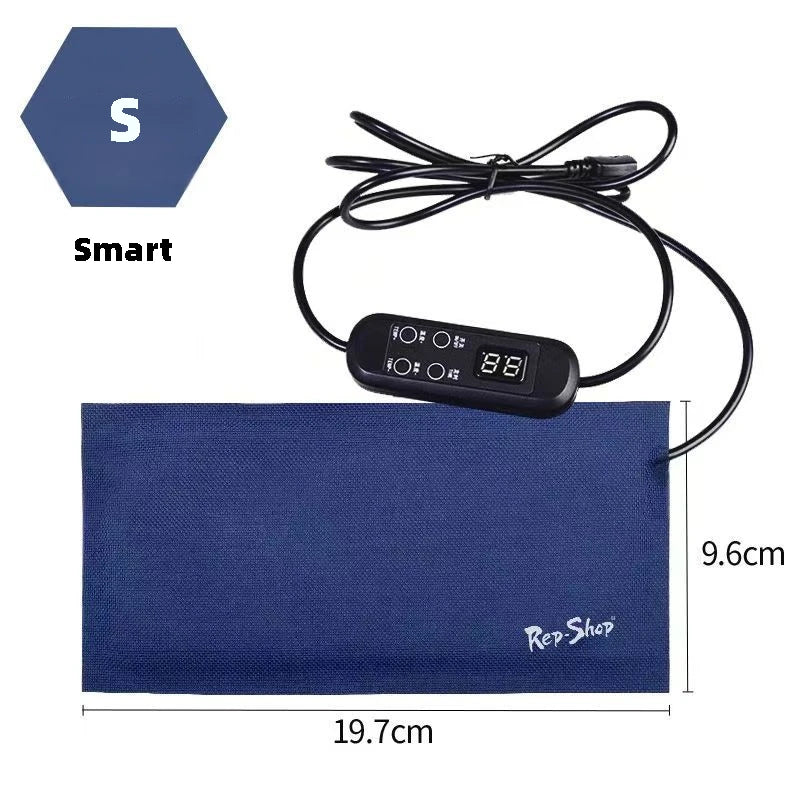 Electric Thermostat Waterproof Terrarium Warmer With USB Plug Reptile Heating Pad 7.5W 5W 3.5W Seedling Controller 1.25 M Long