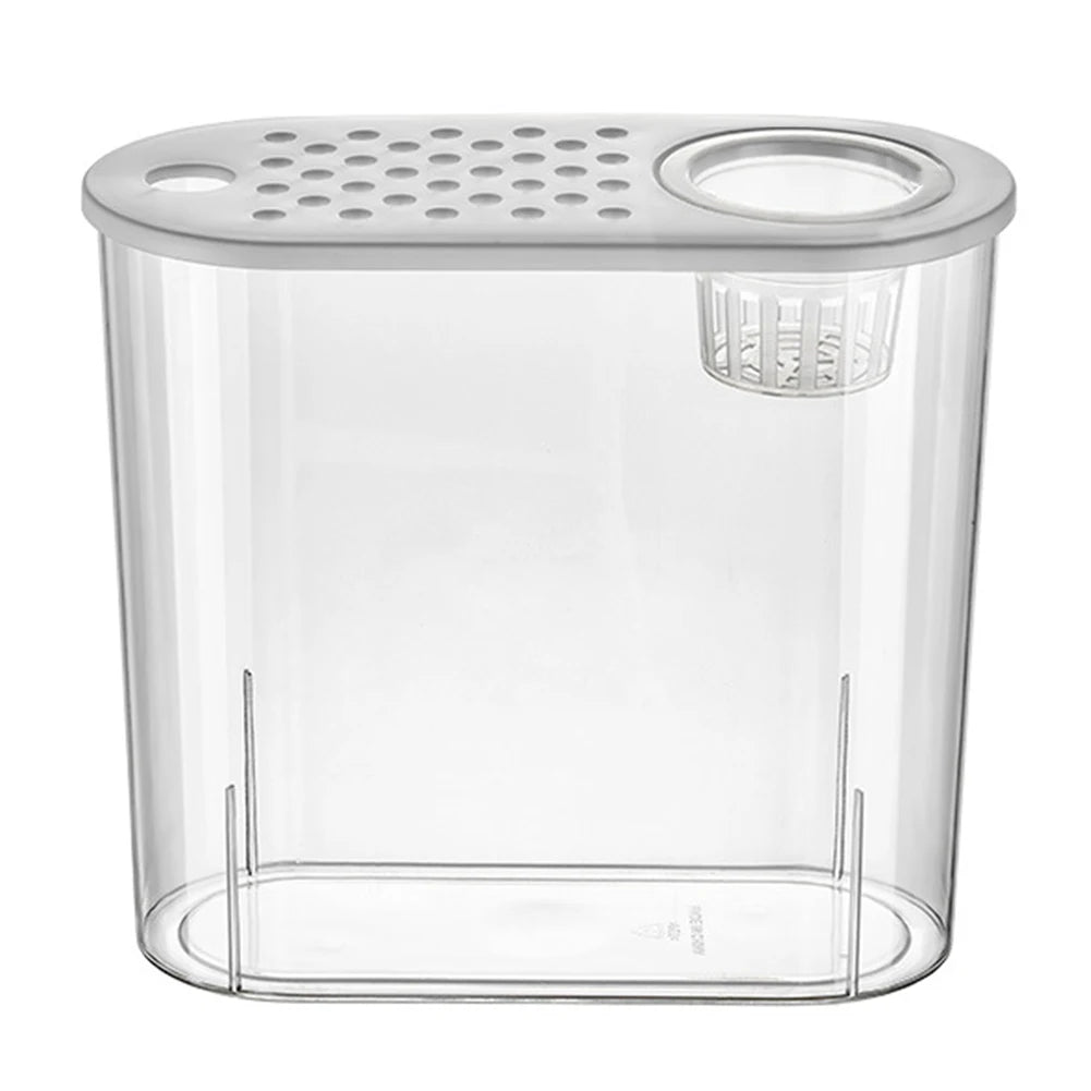 Plastic Clear Table Fish Bowl Shatterproof Aquarium Planter