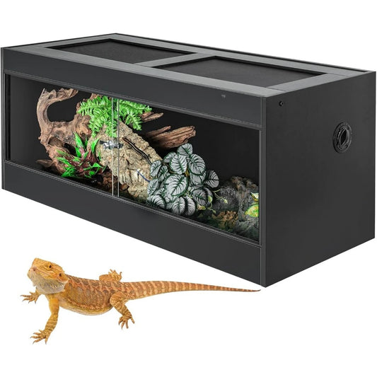 68 Gallon PVC Reptile Terrariums 48x18x18 Enclosure