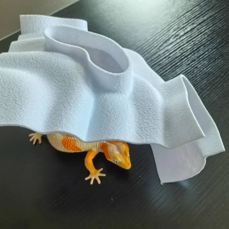 Underground Cave Fish Tank Decor 3D Printed Reptile Hideouts