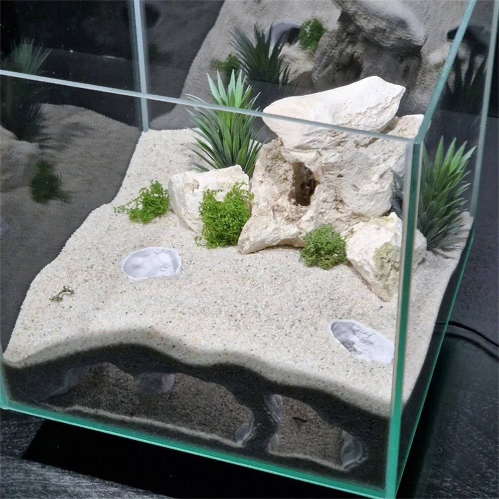 3D Printed Aquarium Cave Decoration Underground Tunnel for Fish Tank PLA