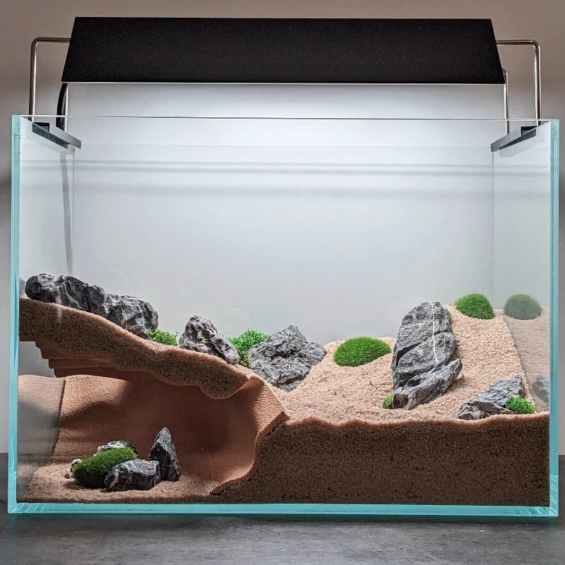 Underground Cave Fish Tank Decor 3D Printed Reptile Hideouts
