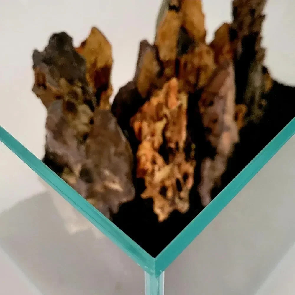 11 Gallon Low Iron Glass Bookshelf Aquarium 5mm - (31.89" x 7.87" x 9.84")