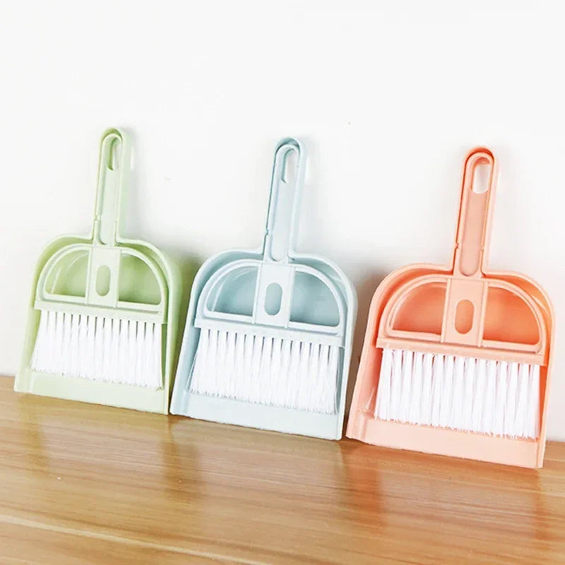 Hamster Dustpan Small Broom Set Pet Cleaning Tools Rabbit Pooper Scooper Guinea Pig Cat Toilet Accessories