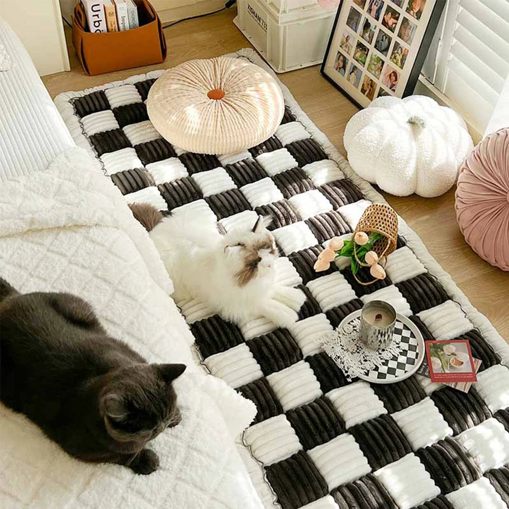 Dog Bed Mat Warm Pet Cat Scratchable Blanket Anti-slip Washable