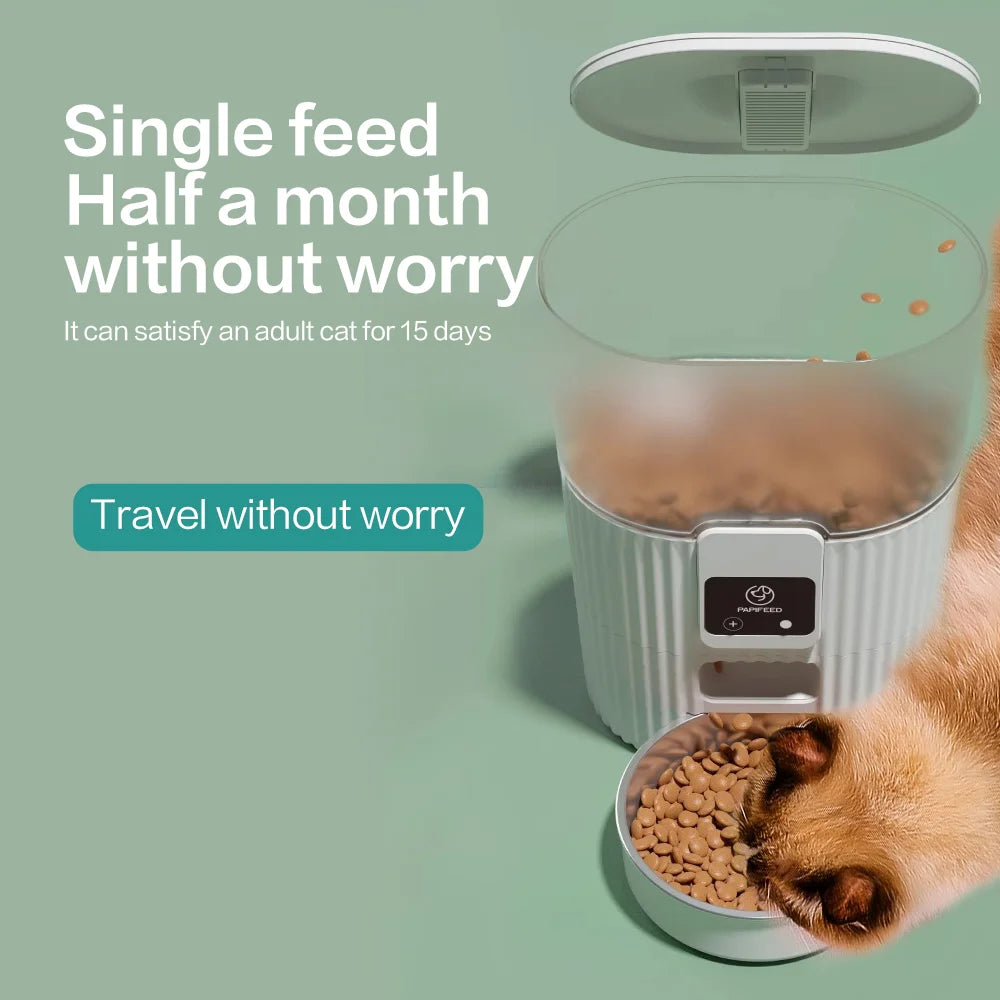 PAPIFEED Cat Automatic Feeder Dog Fixed Feeding Machine