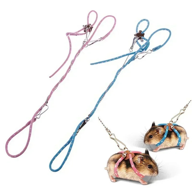 Adjustable Soft Strap Leash For Small Pets Bird Parrot