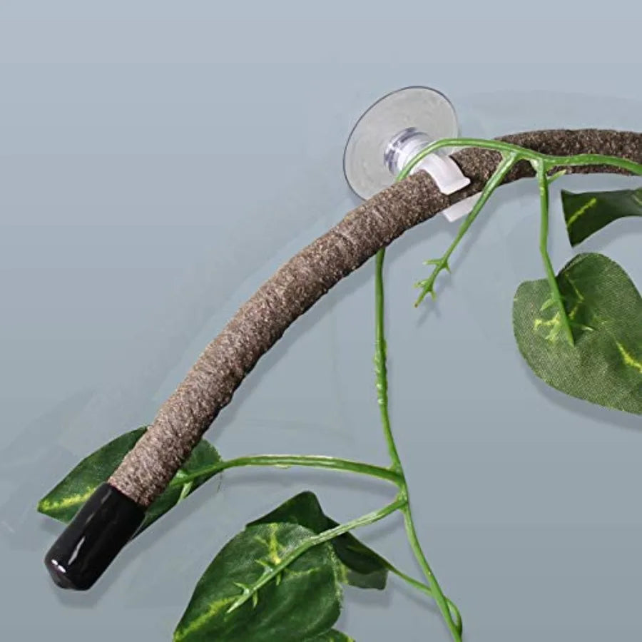 8ft Flexible Reptile Vines With Suction Cups Ideal For Chameleons Lizards Geckos