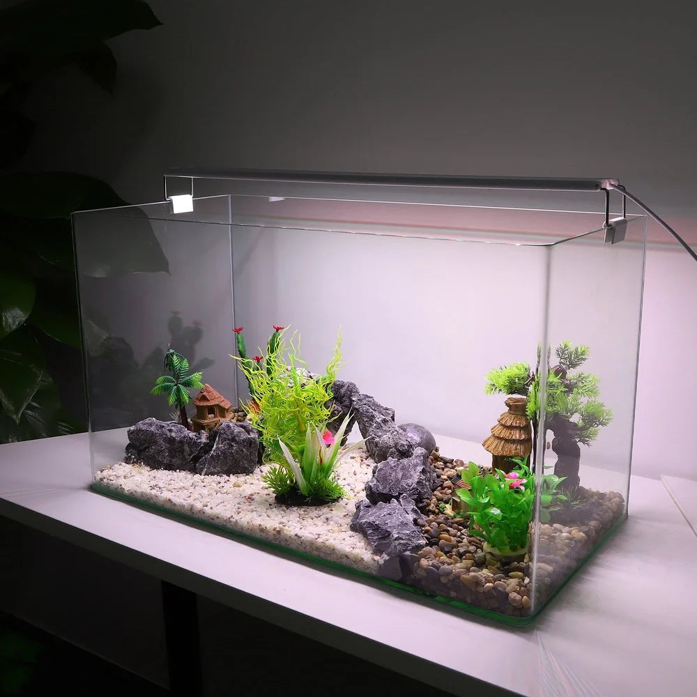 Artificial Aquatic Plant Decoration Non Fading Plastic
