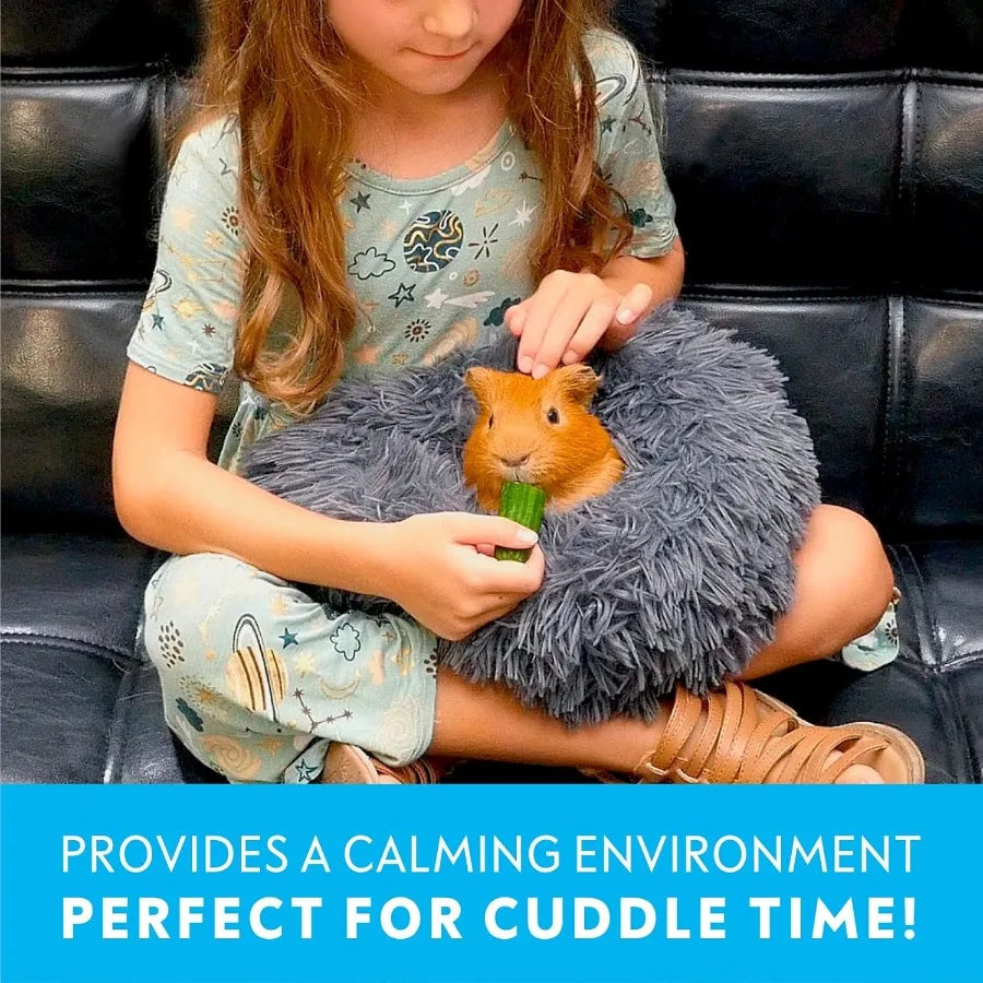 FurrO Burrowing Pet Bed Hideout For Guinea Pigs Pink