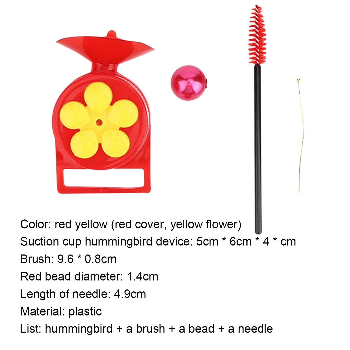 Hummingbird Feeder Hand Held Durable Plastic Accessories