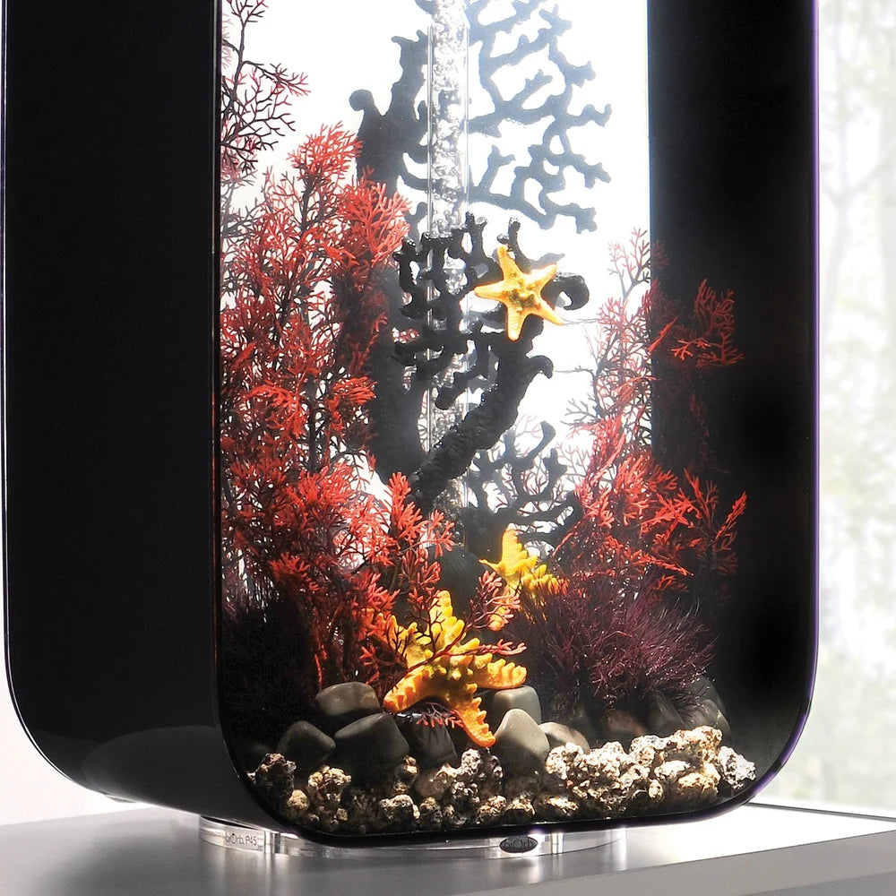 Handcrafted Yellow Sea Star Set Aquarium Decor Ceramic Fish Tank Ornaments Lifelike For Freshwater And Saltwater