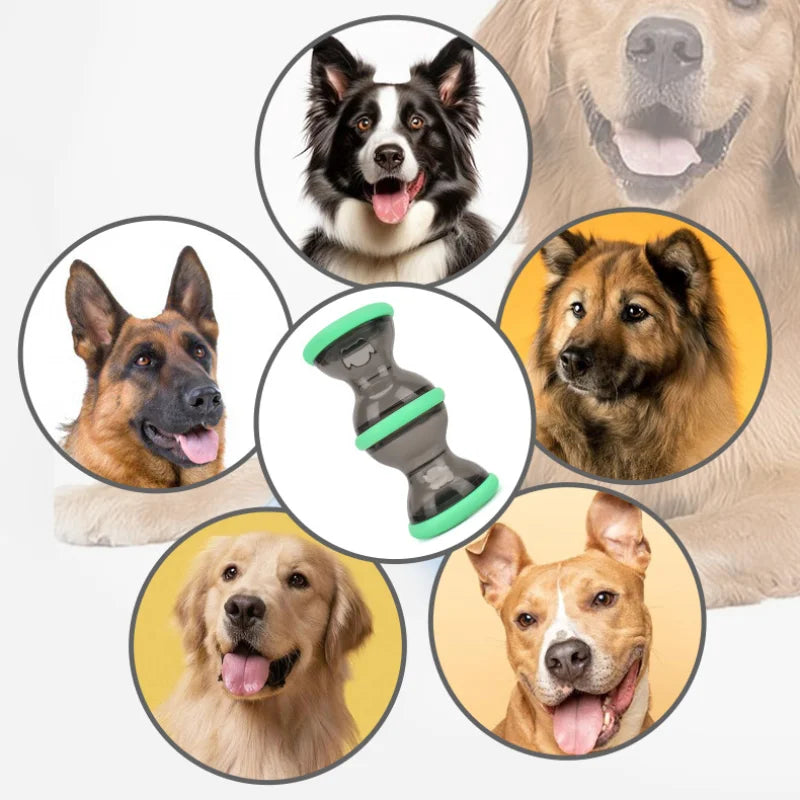 Pet Leaky Food Toy for Dogs Rolling Bite Puzzle Training Wear-Resistant ABS Plastic