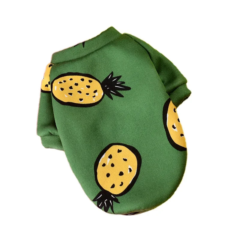 Dog Fleece Hoodie Sweatshirt Winter Coat For Small Dogs Chihuahua Bulldog