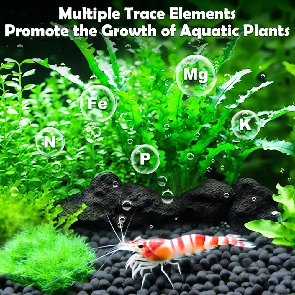 Aquarium Soil Aquascaping Substrate Natural Fertilizer for Plants and Shrimps No Rinse Required