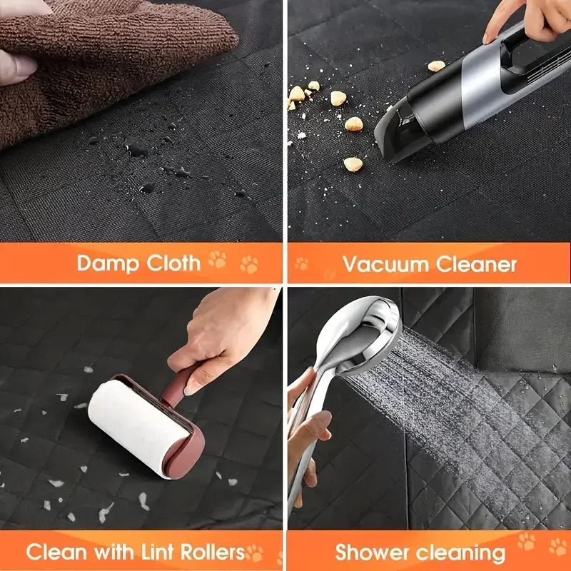 Dog Car Seat Cover Waterproof Nonslip Hammock Back Seat