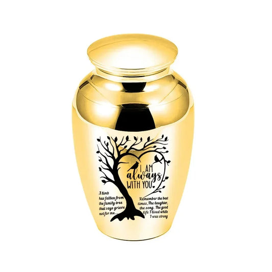Pet family ashes cremation jar Pet ashes box Life tree ashes jar Pet supplies