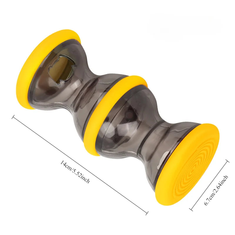 Pet Leaky Food Toy for Dogs Rolling Bite Puzzle Training Wear-Resistant ABS Plastic