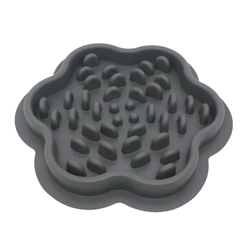 Silicone Pet Licking Pad for Cats and Dogs Non Slip Slow Feed Placemat Bowl