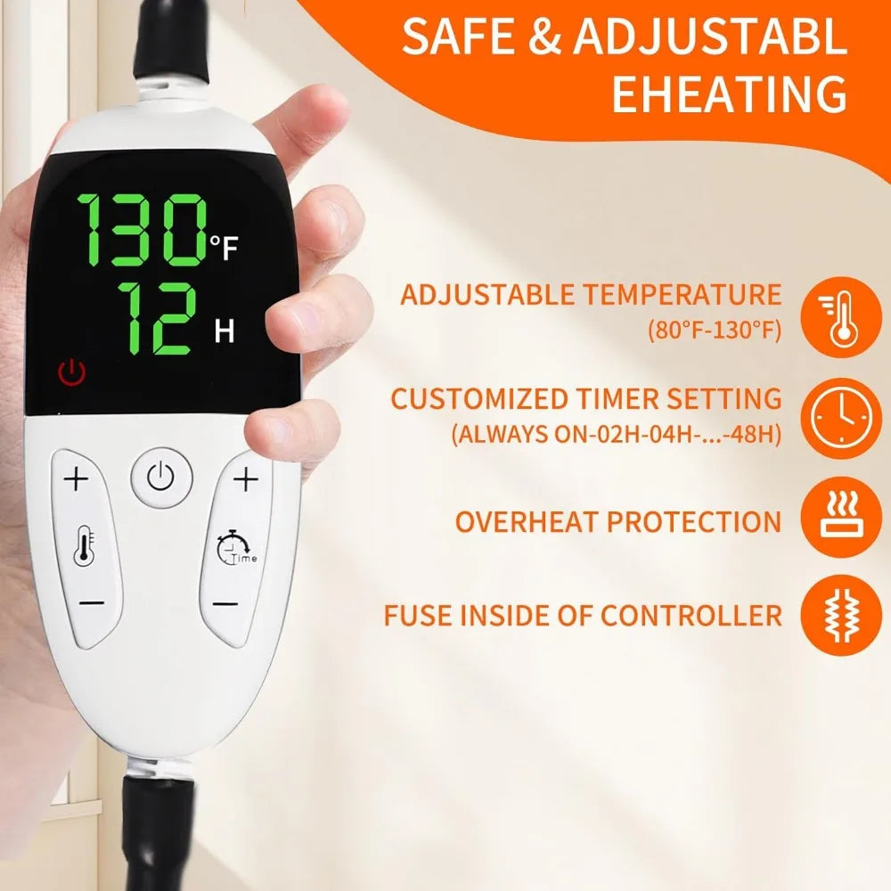 Heated Cat House For Indoor Cats With Timer And Temperature Adjustable Heating Pad Included Foldable Cat Houses Condos