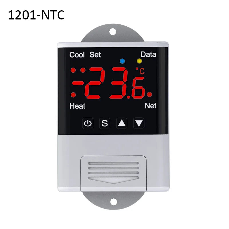 Smart Thermostat AC110~230V WiFi Digit Temperature Controller -40-99℃ Heating Cooling Thermostat forReptile/Incubator/Greenhouse