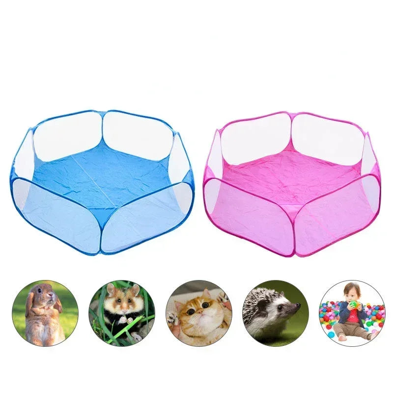 Wooden Small Animal Cage Playpen For Hamster Chinchilla Guinea Pigs Arena Fence Playground