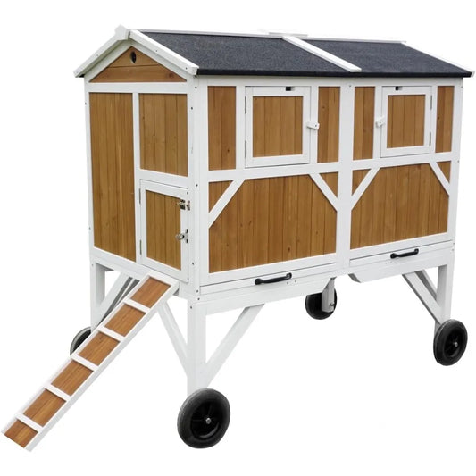 Free Range Chicken Coop for Enhanced Poultry Protection and Secure Shelter
