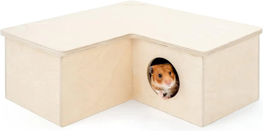 Multi Chamber Hamster House Maze With Three Rooms Tunnels And Hideouts For Dwarf Hamsters Gerbils And Mice